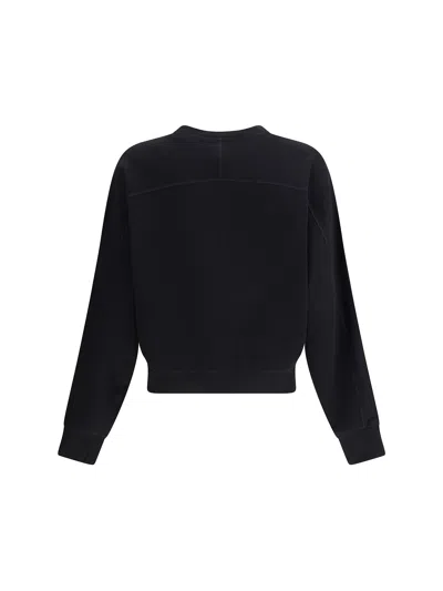 Dsquared2 Ribbed-hem Crew-neck Sweatshirt In Black