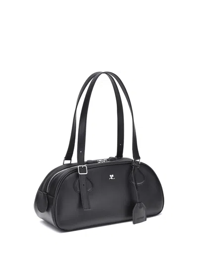 Courrèges Courreges Women Medium Friday Tote Bag In Black