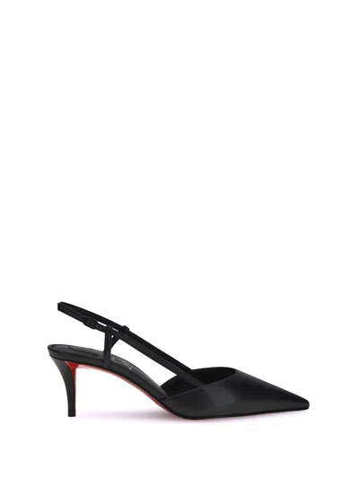 Christian Louboutin Pointed Toe Sling Back Stiletto Pumps