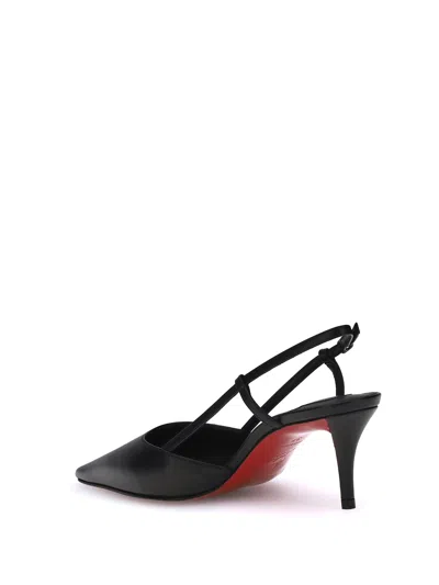 Christian Louboutin Pointed Toe Sling Back Stiletto Pumps