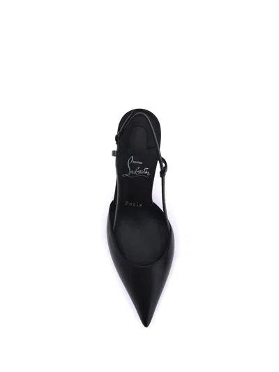 Christian Louboutin Pointed Toe Sling Back Stiletto Pumps