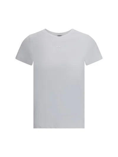 Pinko Short-sleeved T-shirt In Gray