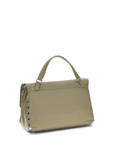 Zanellato Postina Centauro Shoulder Bag In Green