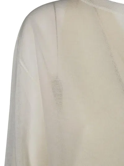 Pinko Lightweight Semi-sheer Sweater With V-back Detail