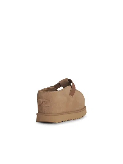 Ugg Goldenstar Wool Slippers In Neutral