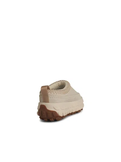 Ugg Venture White Suede Sneakers In Neutral
