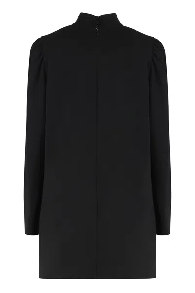Max Mara Embassy Crepe Dress In Animal Print