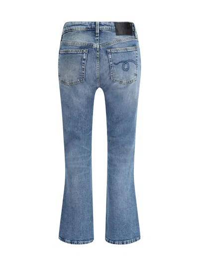 R13 Kick Fit Pants In Blue