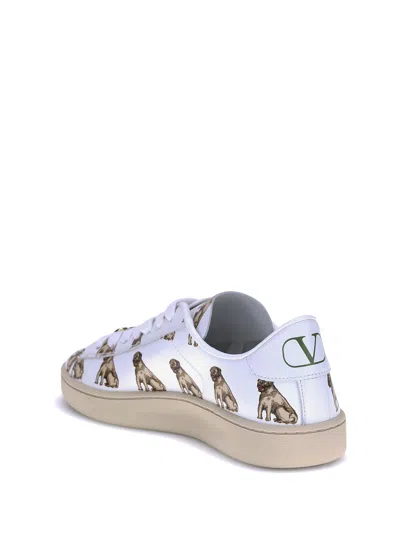 Valentino Royco Sneakers In White