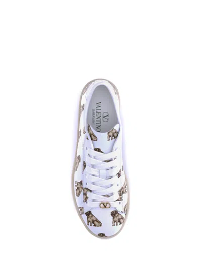 Valentino Royco Sneakers In White