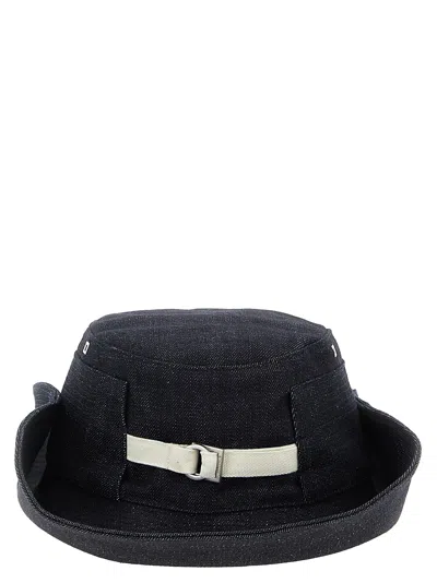 Jacquemus Logo Hat In Blue