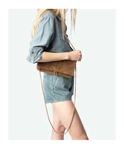 Zadig & Voltaire Zadig  Voltaire Rock Foldover Clutch Bag