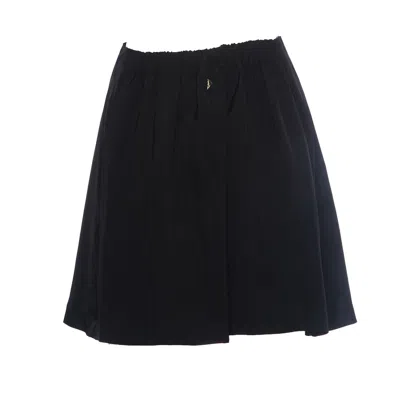 Dondup Sleeveless Black Top With Elastic Back And Regular Fit In Black