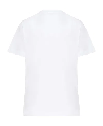 Dondup Embroidered-logo T-shirt In White