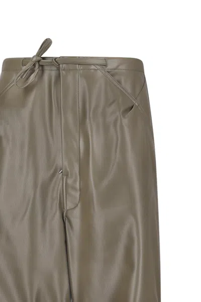 Darkpark Relaxed Fit Trousers Adjustable Drawstring Waist In Green