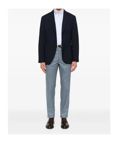 Brunello Cucinelli Cotton Shirt With Button-down Collar And Curved Hem In White