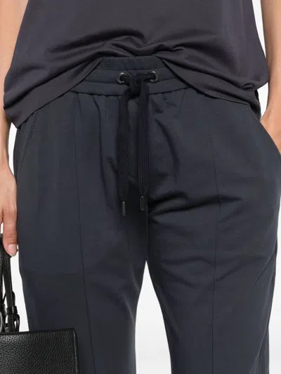 Brunello Cucinelli Cotton Sweatpants With Elastic Waistband And Side Pockets