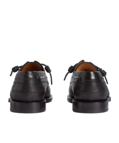 Dsquared2 Neoclassic Boat Shoes In Black