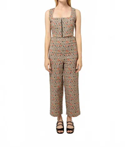 Bel Kazan Shiloh Cropped Pants In Starlight