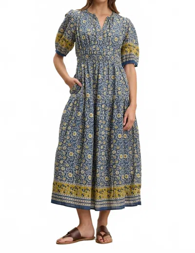 Velvet By Graham & Spencer Natalia Maxi Dress In Blue In Blue