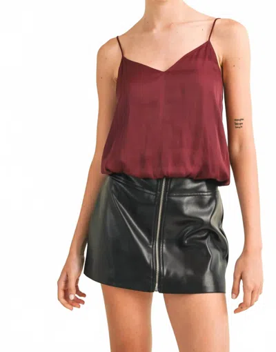 Reset By Jane Amore Love Tank In Wine