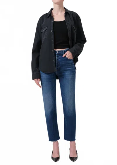 Citizen Of Humanity Palma Straight Jean In Ambry In Blue