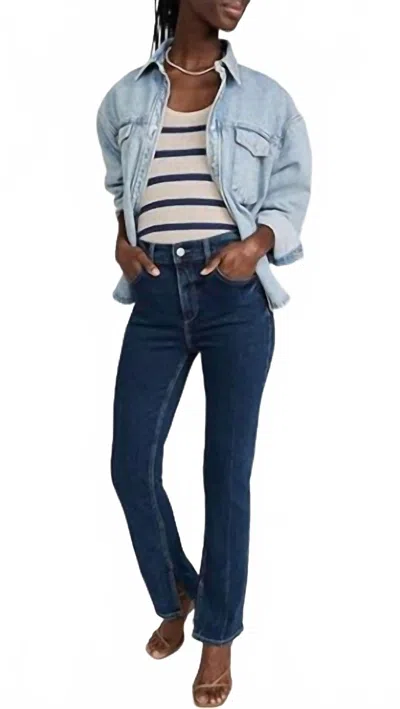 Dl1961 - Women's Patti High Rise Straight Jean In Vintage Skylark In Blue