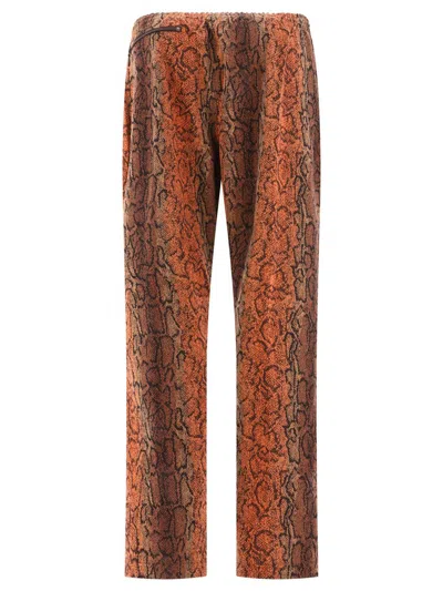 Needles Animal Print Track Trousers With Elastic Waistband