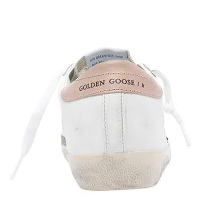 Golden Goose Superstar Leathere Upper Glitter Star Sneaker In Neutral