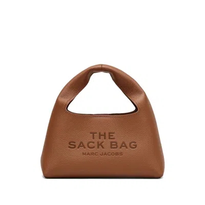 Marc Jacobs Leather Tote Bags In Brown