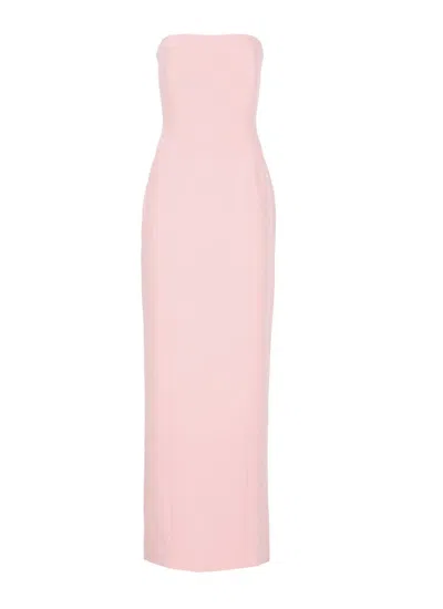 Solace London Anderson Maxi Dress In Pink