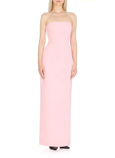 Solace London Anderson Maxi Dress In Pink