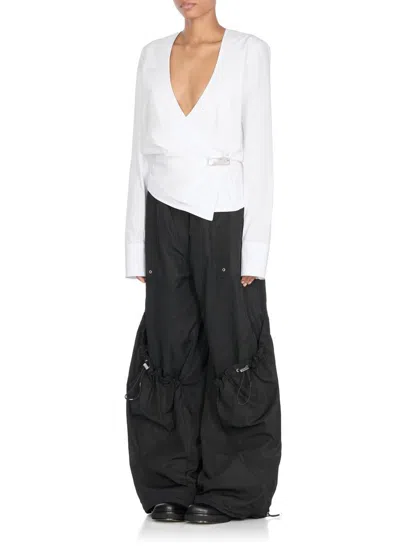 Attico Cotton Blouse In White