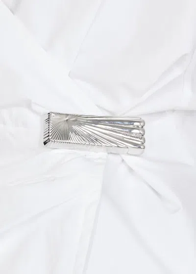Attico Cotton Blouse In White