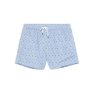 Fedeli Polyester Beachwear In Blue