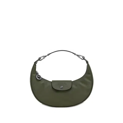 Longchamp Small Le Pliage Xtra Shoulder Bag In Green
