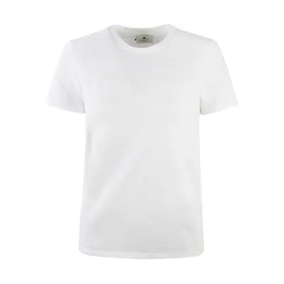 Elisabetta Franchi Classic T-shirt In White