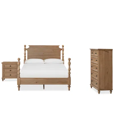 Macy's Willowmere 3-pc. King Bedroom Set (bed, Nightstand & Chest) Created For .