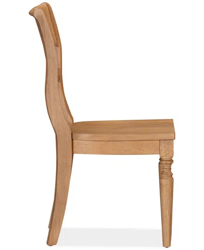 Macy's Willowmere Dining Chair With Wood Seat, Created For .