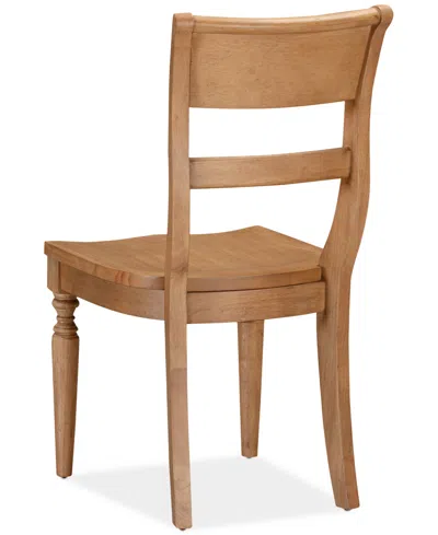Macy's Willowmere Dining Chair With Wood Seat, Created For .