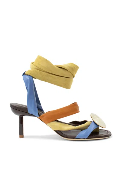 Christopher Esber Doma Stoned Multi Wrap Heel