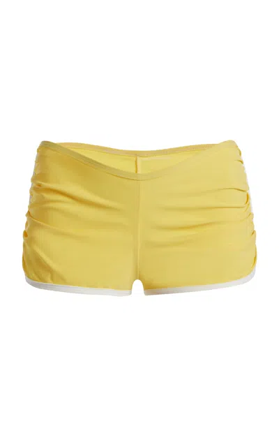 Christopher Esber Oasis Ruched Swim Boyshort