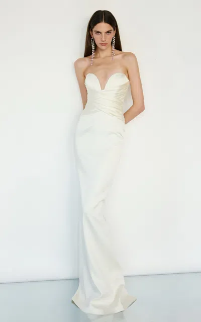 The New Arrivals Ilkyaz Ozel Cybele Lokum Silk Dress