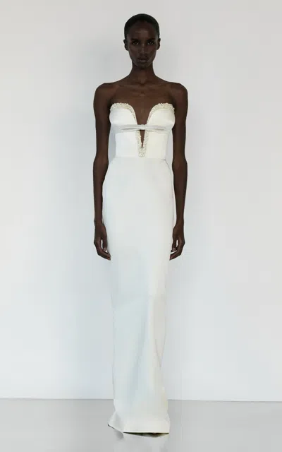 The New Arrivals Ilkyaz Ozel Eros Ãclair De Perles Dress