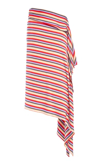 Christopher Esber Calypso Floating Jersey Skirt
