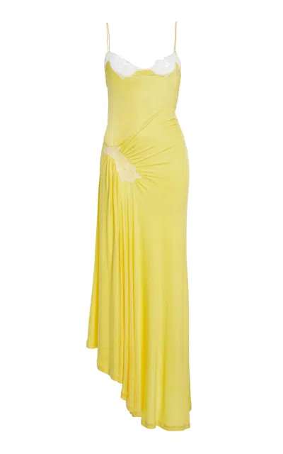 Christopher Esber Delphin Lace Rib Cami Dress