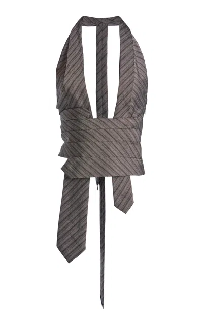 Christopher Esber Reyer Tailored Tie Top