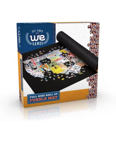 Tdc Games Roll Up Jigsaw Puzzle Felt Mat & Folding Cardboard Tube