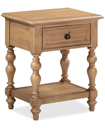 Macy's Willowmere 1 Drawer Nightstand, Created For .