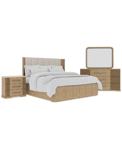 Macy's Frandlyn 3-pc. Queen Bedroom Set (bed, Dresser & Stone Top Nightstand)